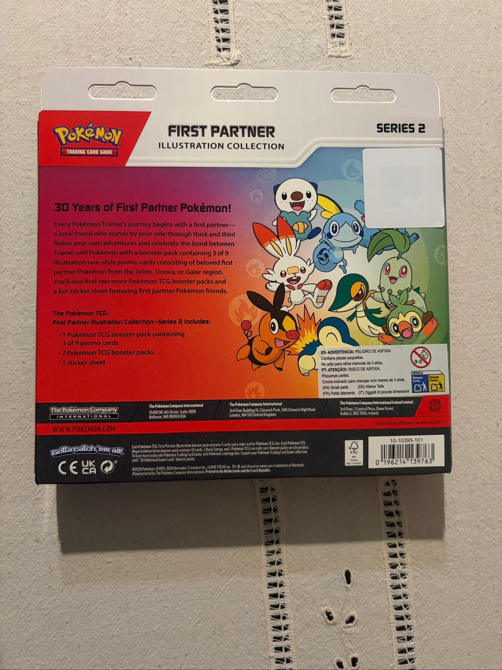 Pokémon First Partner Serie 2 Illustraties Collectie – photo 2